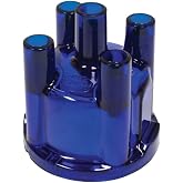 Distributor Cap, for 009 Blue, Compatible with Dune Buggy | Transparent Spark Display Hi-performance Bug Baja Dune Buggy Sandrail Compatible With Volkswagen Air-cooled Classic