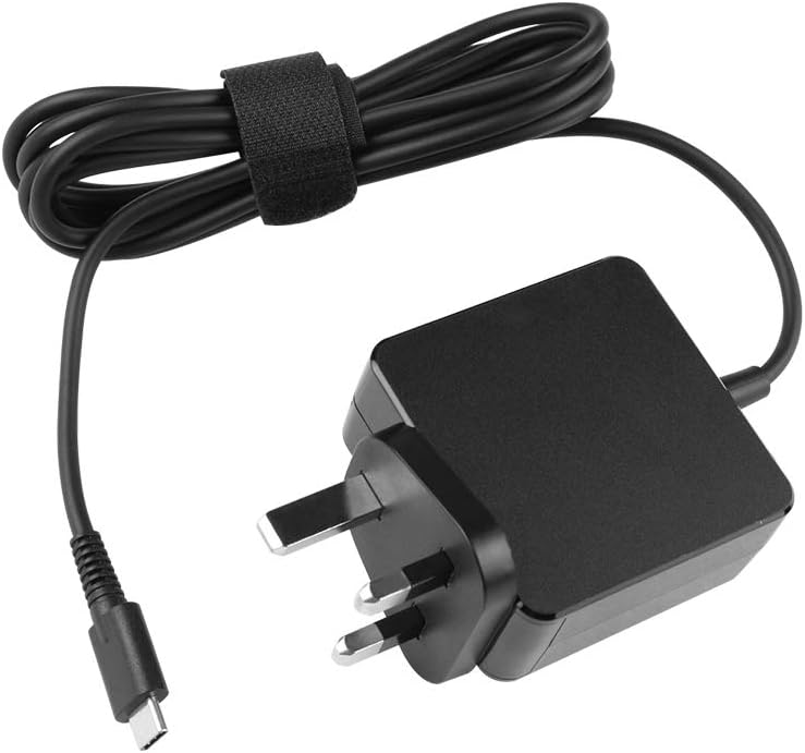 65W USB-C Charger for HP 828622-002 828622-003 1HE07AA 1HE07AA#ABA TPN-Q169 TPN-Q178 x2 10-p000 Pavilion x2 12-b000 12-b100 Pavilion x2 12-b000na 12-b000ni 12-b000nt