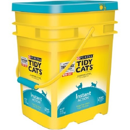 Purina Tidy Cats Clumping Litter Instant Action for Multiple Cats (35 lb. Pail)