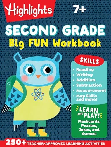 Amazon.com: School Zone Big Second Grade Workbook: 320 Pages, 2nd