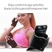 E Tronic Edge Cell Phone Armband for Running & Walking - Workout Phone Holder Arm Band Pouch for iPhone 12 Pro 11 X 8 7 6, Samsung Galaxy, Pixel, LG and Android Phones