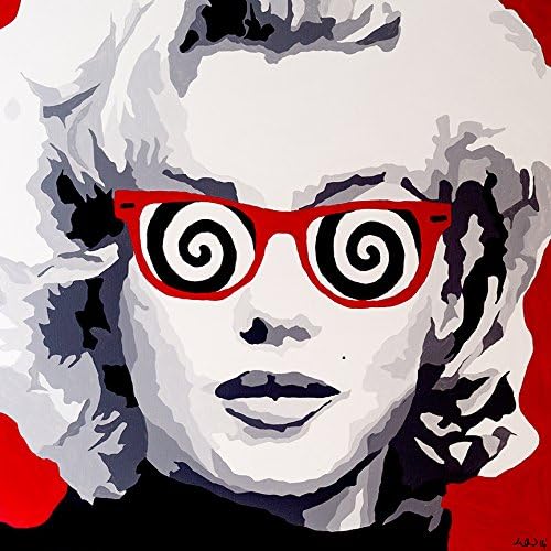 Buyartforless Marilyn Monroe Pop Art - in Sync by PopArtQueen 24x24 Art Print Poster