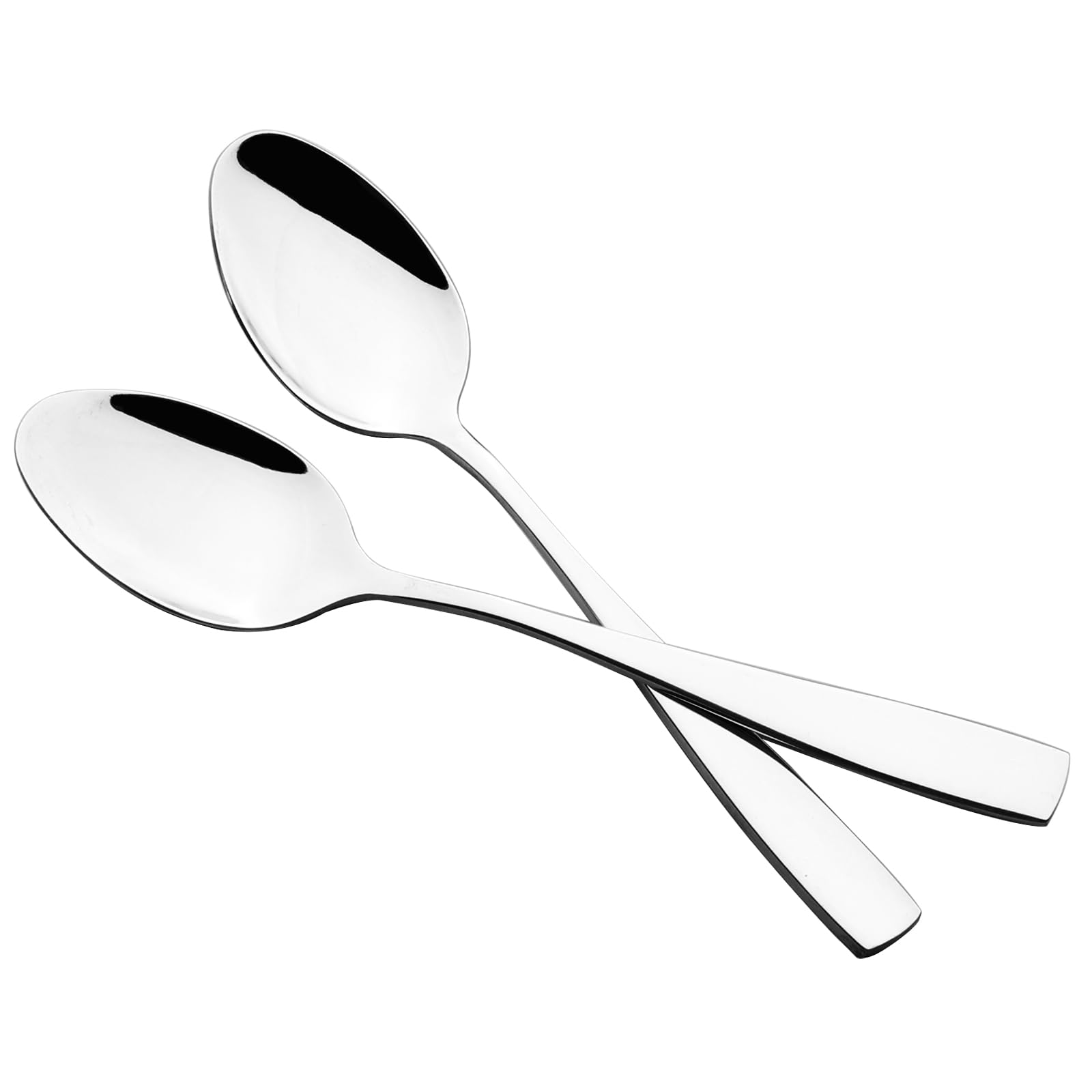 Annkky 12 Pieces Stainless Steel Table Dinner Spoon Set