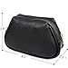 Cosmetic Bag,Travel Makeup Bags With Multifunction Organizer Mesh Pockets (Black)