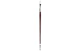 Connoisseur White Taklon Brush All Media LH Filb#6