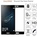 [2-PACK] Nacodex For Huawei P9 Plus [Tempered Glass] Screen Protector [0.3mm Ultra Thin 9H Hardness 2.5D Round Edge] with Lifetime Replacement Warranty
