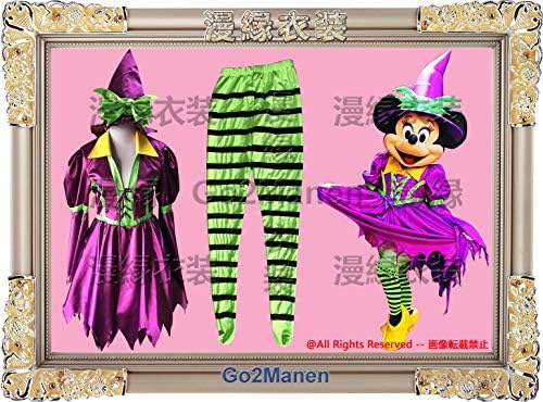 Amazon ディズニー衣装 W194 魔女 ミニー ミニーハロウィン仮装コスプレ コスチューム 変身 仮装 ステージ服 舞台 ハロウィン クリスマス コスプレ 仮装 通販