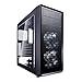 Fractal Design Focus G - Mid Tower Computer Case - ATX - High Airflow - 2X Silent ll Series 120mm White LED Fans Included - USB 3.0 - Window Side Panel - Black primary