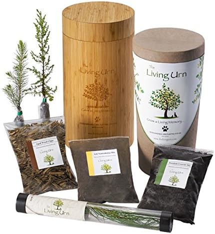 The Living Urn Biodegradable Tree Urn and Planting System for Pets Including a Seasonal Tree Seedling of Your Choice