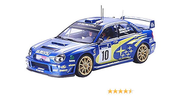 Amazon Com Tamiya 1 24 Subaru Impreza Wrc 02 Toys Games