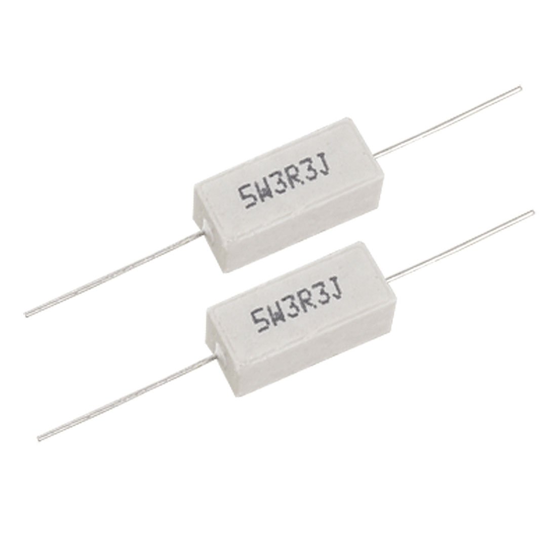 Uxcell a11111600ux0168 10X Axial Ceramic Cement Resistors 3 Ohm 5W W