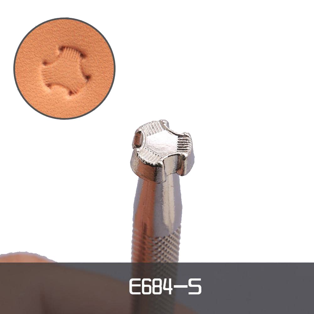 PANSHIYON Leather Stamps,3 Pack Professional Leather Stamping Tools for Craft Working