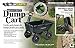 Gorilla Carts GOR866D Heavy-Duty Garden Poly Dump Cart with 2-In-1 Convertible Handle, 1,200-Pound Capacity, 40-Inch by 25-Inch Bed, Black Finish