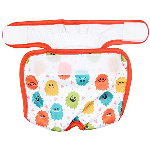 wegreeco Washable Female Dog Diapers (Pack of 3) - Thumbnail 7