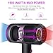 Skey Professional Salon Hair Dryer, 1800W Ionic Blow Dryer with Styling Concentrator, Smoothing Nozzle and Diffuser