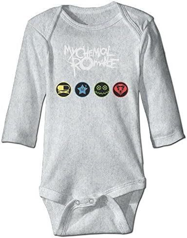OULIKE My Love Chemical Romance Long Sleeve Baby Climbing Clothes Bodysuit