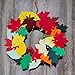 Supla 120 PCS 12 Styles Maple Leaf Fall Die Cuts Leaf Cut Outs with Holes Hang Tags with Strings Attached Favor Tags Gift Tags Treats Tags with Ribbons for Fall Wedding Halloween Party Wishing Tree