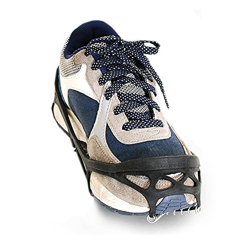 Yiwa Simple Spring Claw Crampons Non-slip Traction Outdoor Cleat Shoes Cover Boots for Ski Ice Snow Hiking Climbing Mountain Expedition - Thumbnail 5