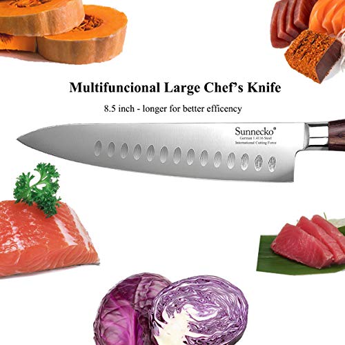 1 Sunnecko+Pakkawood+Nonstick+All+Purpose+Kitchen