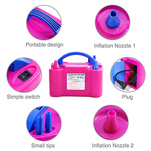 5 MESHA+Electric+inflator+Portable+Decoration