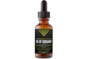 Absonutrix Oil of Oregano 43 mg, 540 Servings, 2 Oz Bottle, High Bioavailability, 85% Carvacrol oil, Quick Absorption, Potent Ingredients, Cruelty-Free, Third-Party Tested, Non-GMO, Made in USA