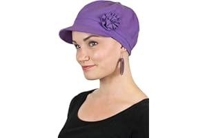 Hats Scarves & More Newsboy Cap for Women Chemo Headwear Cancer Hat 50+ UPF Sun Protection Summer Brighton