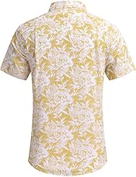 COOFANDY Mens Short Sleeve Button Up Shirt Summer