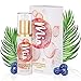 Brightening Rosé Bubble Mask - Rejuvenating Resveratrol and Potent Acai Berry Antioxidants, High Levels of Oxygen Penetrate Deep Into Tissue - Cruelty-Free (30ML/1 FL OZ)