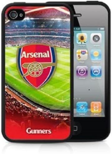 NEW Official ARSENAL Football Club Team 3D STYLISH LOGO , FASHIONABLE ,FOOTBALL LOVER ? / FAN- Hard Back case cover for Apple iphone Model ( ARSENAL FOOTBALL CLUB CASE , FOR - iPhone - 4/4S )