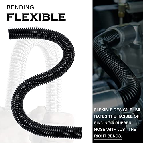 Hypertune Universal 48" Stainless Steel Radiator Flexible Coolant Water Hose Kit With photo 11