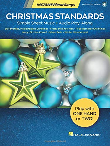 Christmas Requirements – On the spot Piano Songs: Easy Sheet Music + Audio Play-Alongside