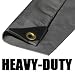 5'X7' EXTRA Heavy Duty 12 mil Silver Tarp 3 Ply Coated Reinforced Canopy 6 oz 3 Layer (Includes Tarps Tools and Toys Maintenance Manual) primary