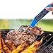 Cooking Thermometer,PATEA Instant Read Digital Food Cooking Thermometer with Long Collapsible Probe,Backlight and Talking functions for Kitchen,Grill,Steak, Candy,Milk,Water,BBQ MeatNThermometer(blue)