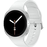 Samsung Galaxy Watch 8 (2025) 40mm Bluetooth Smartwatch, Cushion Design, Fitness Tracker, Sleep Coaching, Running Coach, Energy Score, Heart Rate Tracking, Silver [US Version, 2 Yr Warranty]