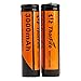 ThorFire 3000 mAh 3.7V 18650 Battery Protected Rechargeable Li-ion Battery for Flashlight