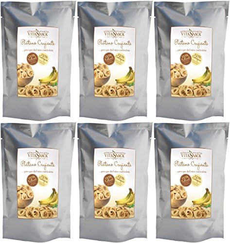 (6 PACK) - VitaSnack - Banana Crunch | 24g | 6 PACK BUNDLE