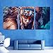 3Pcs/set 16x24inch Modernism Abstract Canvas Art Feathers Native Americans Feathers Painting Print on Canvas Wall Art Decor Canvas Poster Pictures for Living Room