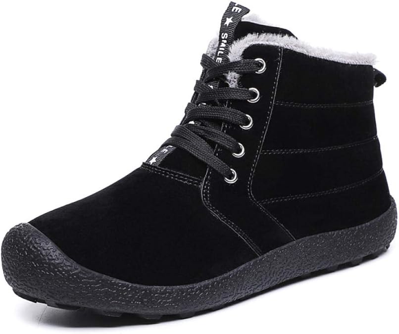 Men's Boots Autumn and Winter Men's Plus Velvet Casual Shoes Cotton