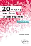 20 fiches pour réussir des tests d'aptitude Concours IFAP by