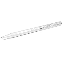 Swarovski Caneta esferográfica Crystal Shimmer Glide, bege, bege