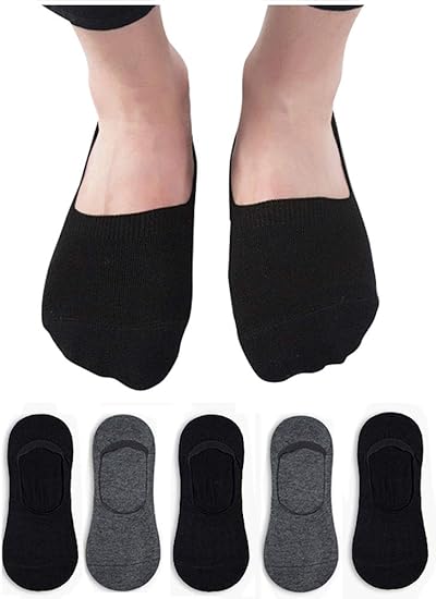 Amazon Co Jp Toesmile 靴下 100 綿 フットカバー メンズソックス ショートソックス くるぶし 滑り止め スポーツ 浅履き 純綿 5足セット 服 ファッション小物