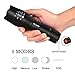 ALKAI Apollo Tactical Flashlight, 1200 Lumen Cree T6 LED, Bright Handheld Flash Light, 5 Modes Adjustable Focus, Water Resistant – Powered by 1 x 18650 Battery or 3 x AAA Battery (Not Included)
