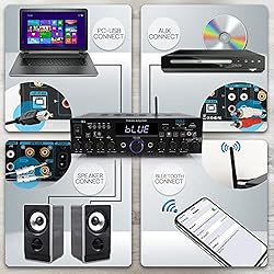 Pyle Wireless Bluetooth Home Stereo