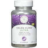 Natural Balance Ultra Colon Clenz | Herbal Colon Cleanse &amp; Detox Supplement | Gentle &amp; Dependable Overnight Formula | 120 Vegetarian Capsules