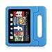 MoKo Case for Fire HD 7 2014 - Kids Shock Proof Convertible Handle Light Weight Protective Stand Cover for Amazon Kindle Fire HD 7 Inch 4th Generation Tablet (NOT Fits Fire 7 2015 Release), BLUE