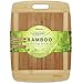 Kitchen Active Bamboo Cutting Board. Premium Natural Boards Are Best For Chopping Brie Cheese, Vegetable, Pastry Lemon, French Bread & More With Big Wood One Handed Handle (Medium 13