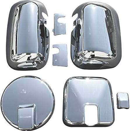 Amazon いすゞ ファイブスターギガ 大型 平成27年11月 メッキ ミラー カバー ワイパー ヒーター付ミラー車 ミラー パーツ 車 バイク