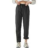 TTZ Women’s Tall Fleece Lined Sweatpants 32"/34" Inseam Extra Long Joggers for Tall Women