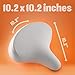 Bikeroo Comfortable Cruiser Bike Seat Extra Wide Bicycle Saddle with Suspension - Great Replacement Soft Bike Saddle for Women and Men