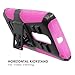 [SkinGuardz] Case for Motorola Droid Maxx 2 / Moto X Play [Heavy Duty Ultra Armor Tough Case with Holster] - [Mint Chevron Z Monogram]